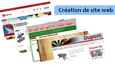 Création site web